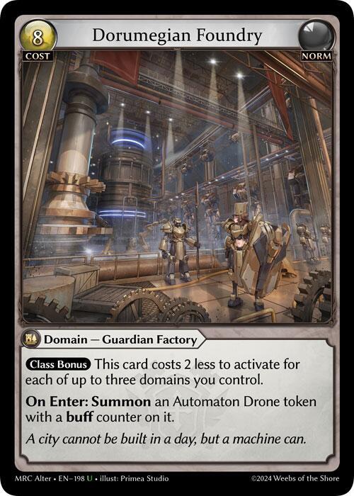 Dorumegian Foundry 198 (Mercurial Heart Alter Edition)  - Foil | Good Games Adelaide SA