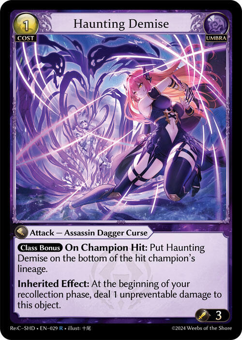 Haunting Demise 029 (Tristan, Shadowdancer Re:Collection Lite)  | Good Games Adelaide SA