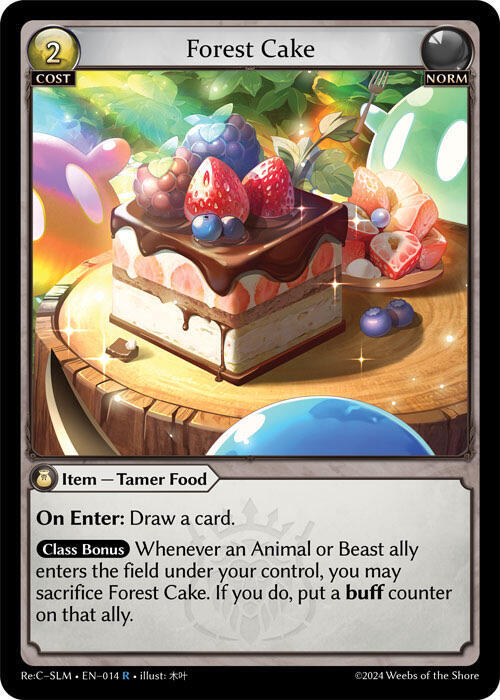 Forest Cake 014 (Silvie, Slime Sovereign Re: Collection Lite)  | Good Games Adelaide SA