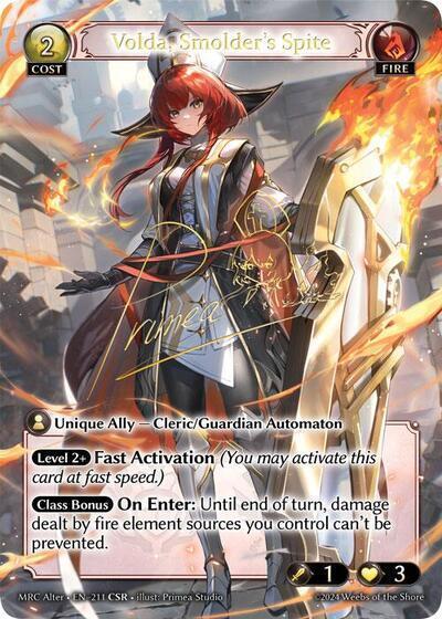 Volda Smolders Spite CSR 211 (Mercurial Heart Alter Edition)  - Foil | Good Games Adelaide SA