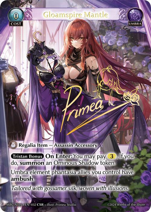 Gloamspire Mantle 32 (Mercurial Heart Alter Edition)  - Foil | Good Games Adelaide SA