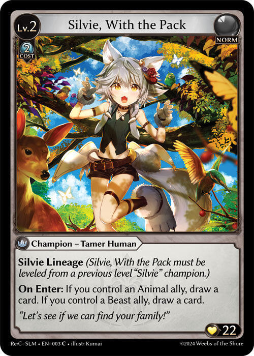 Silvie With the Pack 003 (Silvie, Slime Sovereign Re: Collection Lite)  | Good Games Adelaide SA