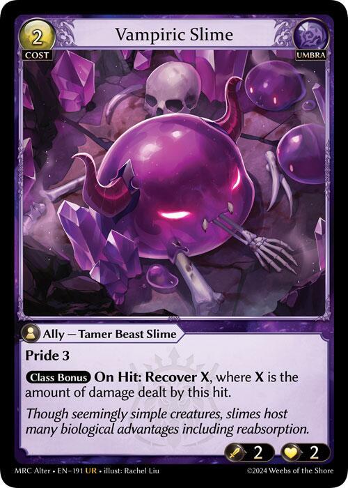 Vampiric Slime 191 (Mercurial Heart Alter Edition)  | Good Games Adelaide SA