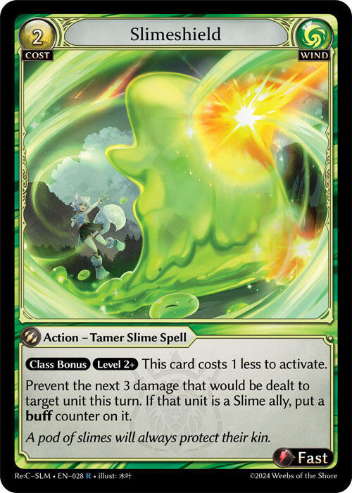 Slimeshield 028 (Silvie, Slime Sovereign Re: Collection Lite)  | Good Games Adelaide SA