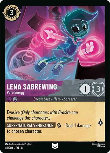 Lena Sabrewing Pure Energy 49/204 (Reign of Jafar)  | Good Games Adelaide SA