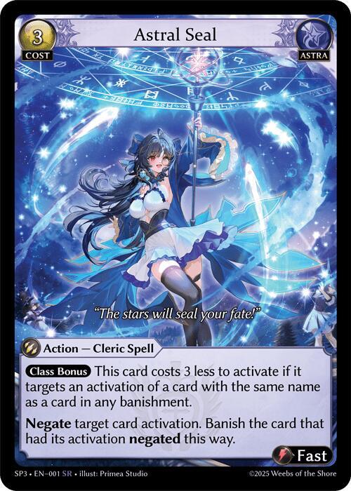 Astral Seal 001 (Supporter Pack 3)  | Good Games Adelaide SA