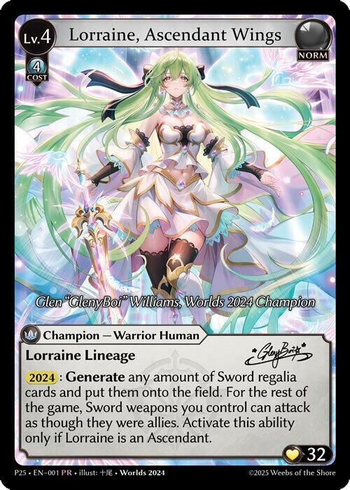 Lorraine Ascendant Wings 003 (Supporter Pack 3)  | Good Games Adelaide SA