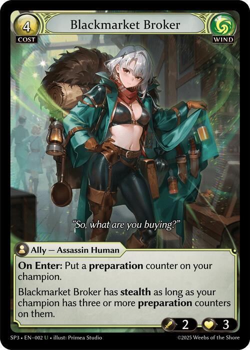 Blackmarket Broker 002 (Supporter Pack 3)  - Foil | Good Games Adelaide SA