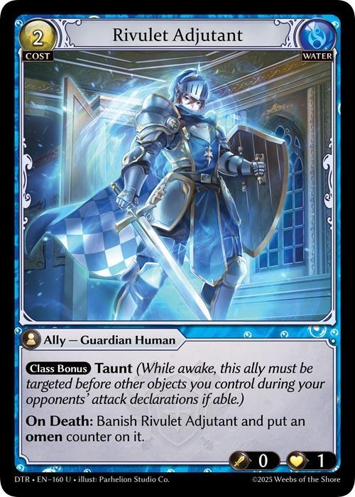 Rivulet Adjutant 160 (Distorted Reflections)  - Foil | Good Games Adelaide SA