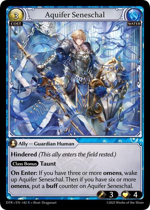 Aquifer Seneschal 142 (Distorted Reflections)  - Foil | Good Games Adelaide SA