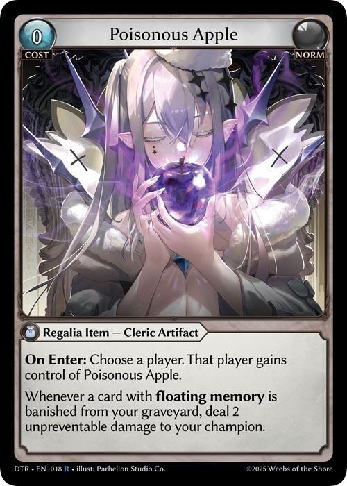 Poisonous Apple 018 (Distorted Reflections)  - Foil | Good Games Adelaide SA