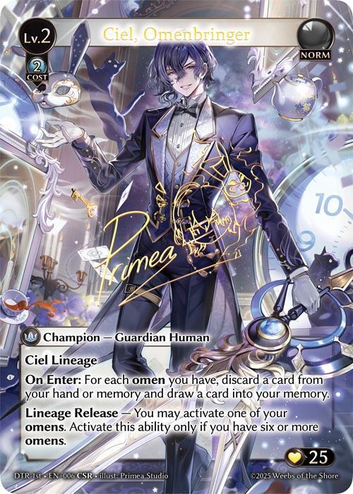 Ciel Omenbringer CSR 006 (Distorted Reflections)  - Foil | Good Games Adelaide SA
