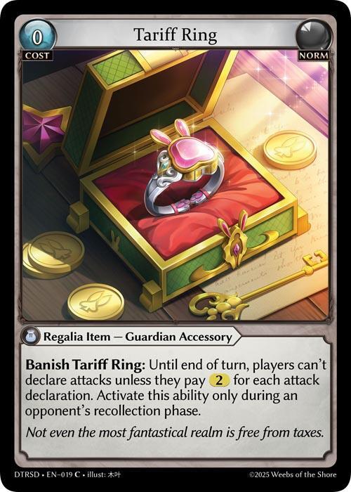 Tariff Ring 19 (Distorted Reflections Starter Decks)  | Good Games Adelaide SA
