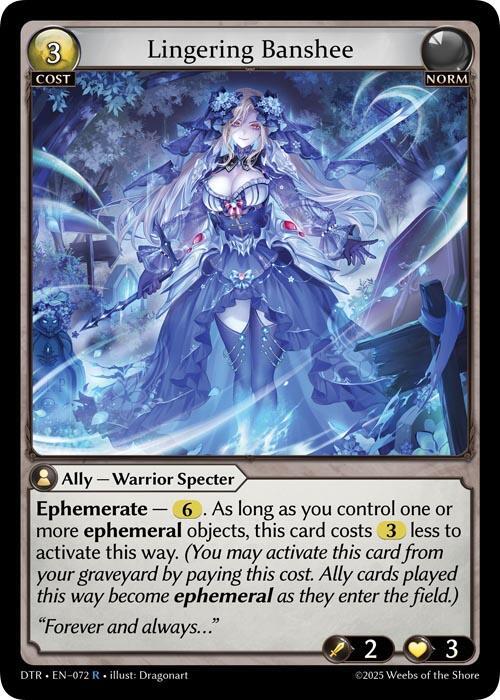 Lingering Banshee 072 (Distorted Reflections)  - Foil | Good Games Adelaide SA