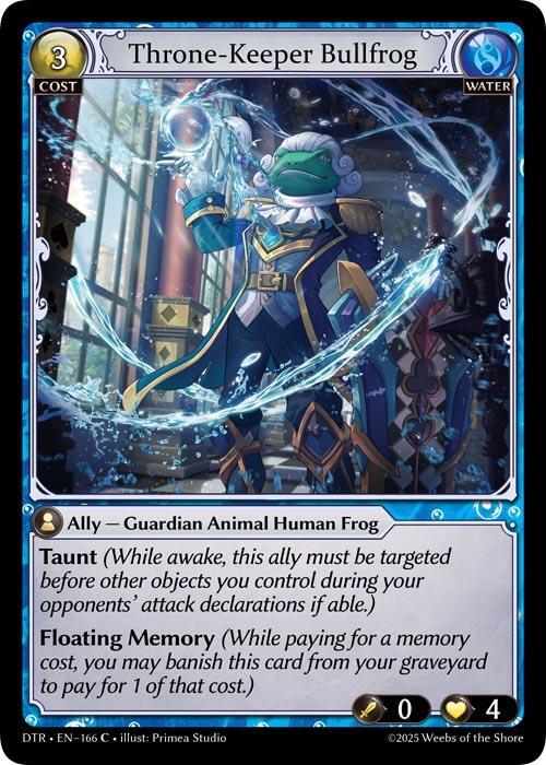 Throne Keeper Bullfrog 166 (Distorted Reflections)  | Good Games Adelaide SA