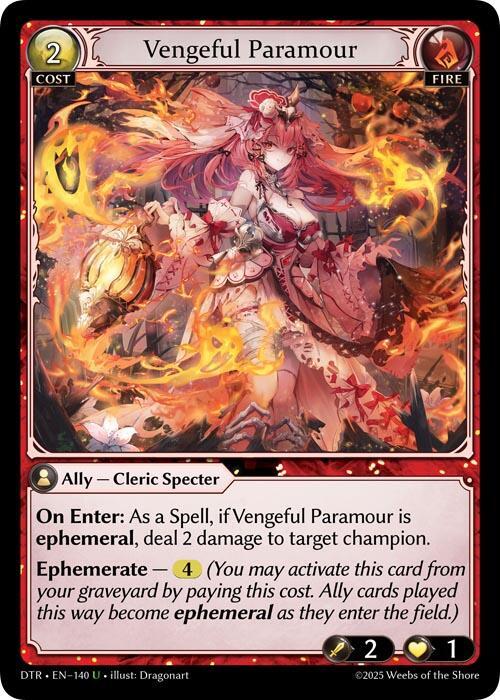 Vengeful Paramour 140 (Distorted Reflections)  - Foil | Good Games Adelaide SA