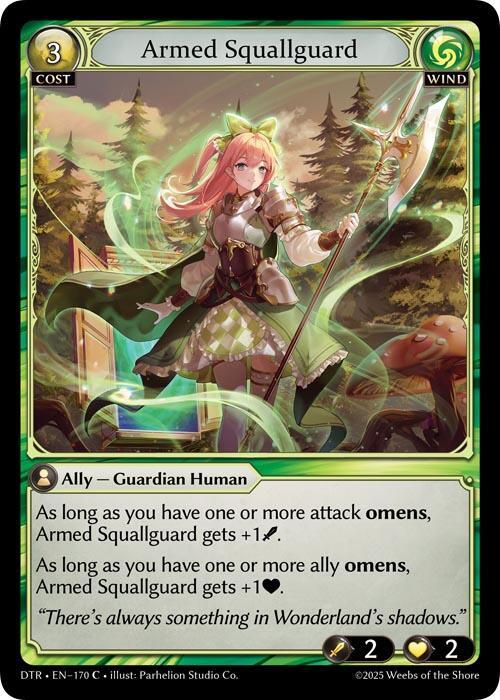 Armed Squallguard 170 (Distorted Reflections)  - Foil | Good Games Adelaide SA