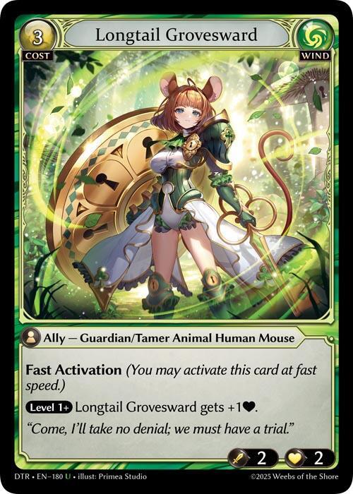 Longtail Grovesward 180 (Distorted Reflections)  - Foil | Good Games Adelaide SA