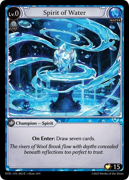 Spirit of Water 2 (Distorted Reflections Starter Decks)  | Good Games Adelaide SA