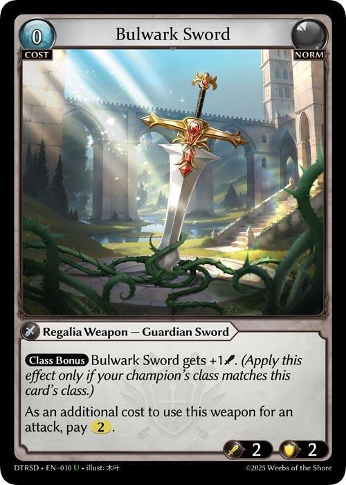 Bulwark Sword 10 (Distorted Reflections Starter Decks)  | Good Games Adelaide SA