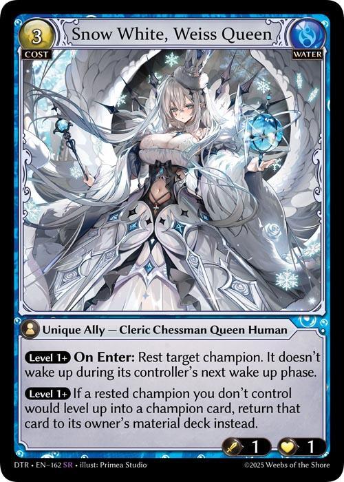 Snow White Weiss Queen 162 (Distorted Reflections)  | Good Games Adelaide SA
