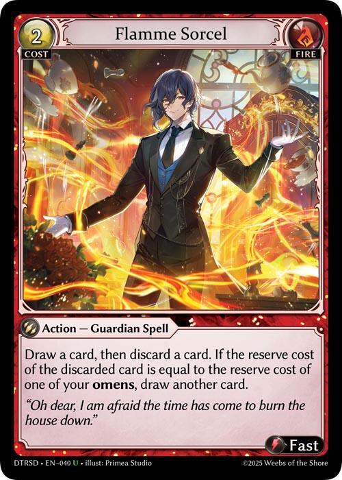 Flamme Sorcel 40 (Distorted Reflections Starter Decks)  | Good Games Adelaide SA