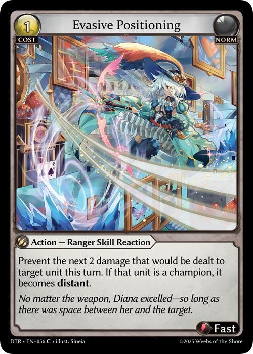 Evasive Positioning 056 (Distorted Reflections)  - Foil | Good Games Adelaide SA
