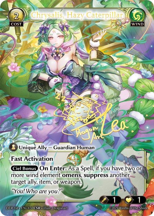 Chrysalis Hazy Caterpillar CSR 174 (Distorted Reflections)  - Foil | Good Games Adelaide SA