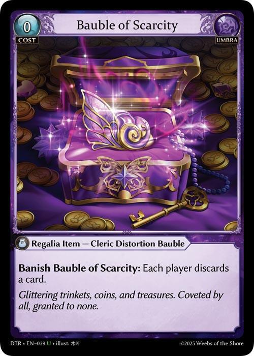 Bauble of Scarcity 039 (Distorted Reflections)  - Foil | Good Games Adelaide SA