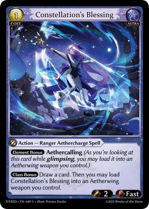 Constellations Blessing 49 (Distorted Reflections Starter Decks)  | Good Games Adelaide SA