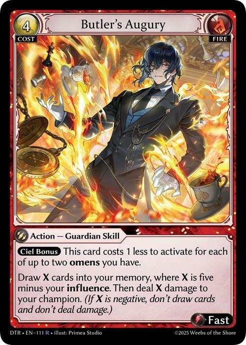 Butlers Augury 111 (Distorted Reflections)  | Good Games Adelaide SA