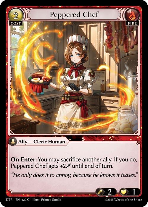 Peppered Chef 129 (Distorted Reflections)  - Foil | Good Games Adelaide SA