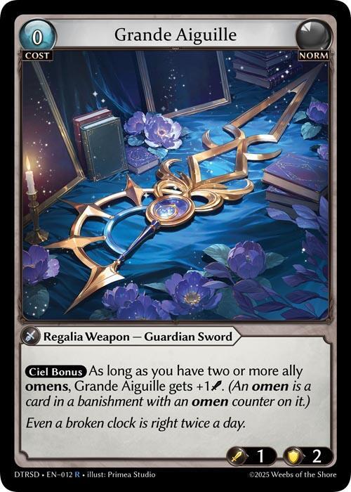 Grande Aiguille 12 (Distorted Reflections Starter Decks)  | Good Games Adelaide SA