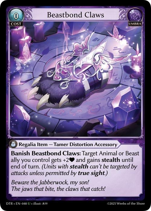 Beastbond Claws 040 (Distorted Reflections)  | Good Games Adelaide SA
