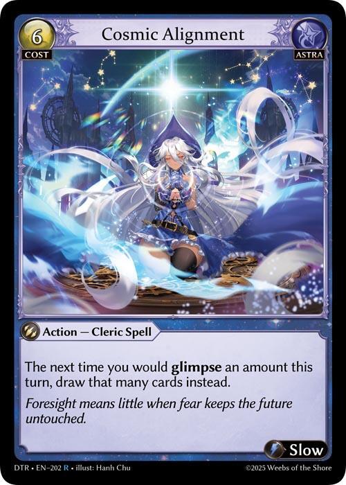 Cosmic Alignment 202 (Distorted Reflections)  - Foil | Good Games Adelaide SA