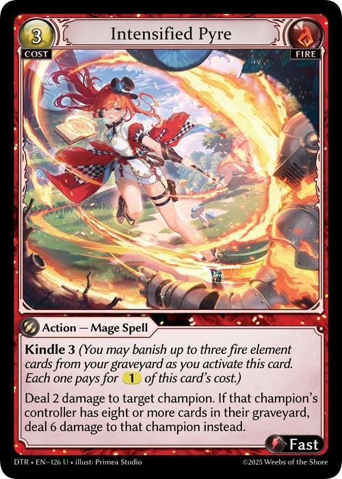 Intensified Pyre 126 (Distorted Reflections)  - Foil | Good Games Adelaide SA