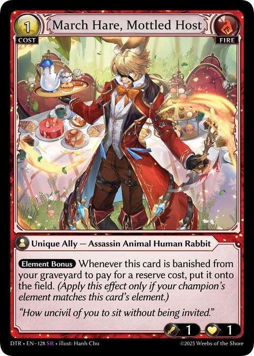 March Hare Mottled Host 128 (Distorted Reflections)  - Foil | Good Games Adelaide SA