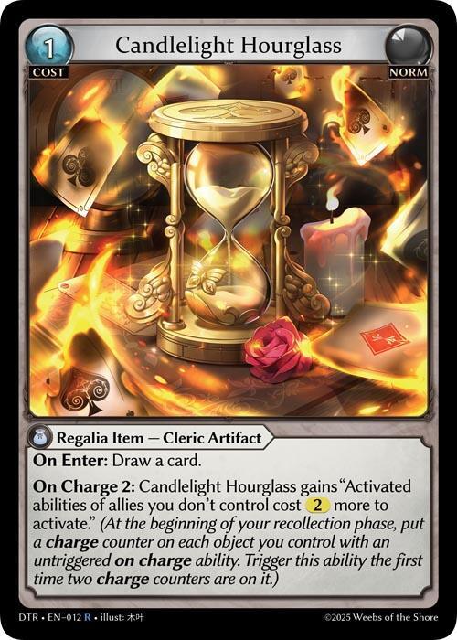 Candlelight Hourglass 012 (Distorted Reflections)  | Good Games Adelaide SA