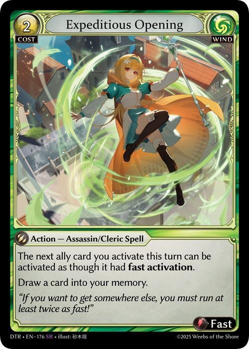 Expeditious Opening 176 (Distorted Reflections)  - Foil | Good Games Adelaide SA