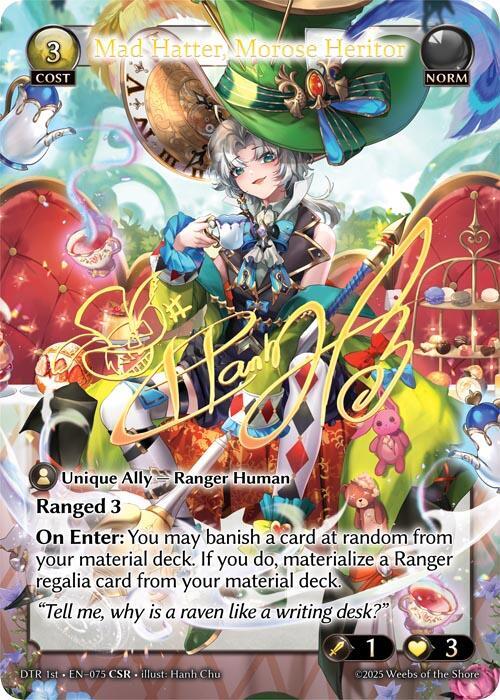 Mad Hatter Morose Heritor CSR 075 (Distorted Reflections)  - Foil | Good Games Adelaide SA