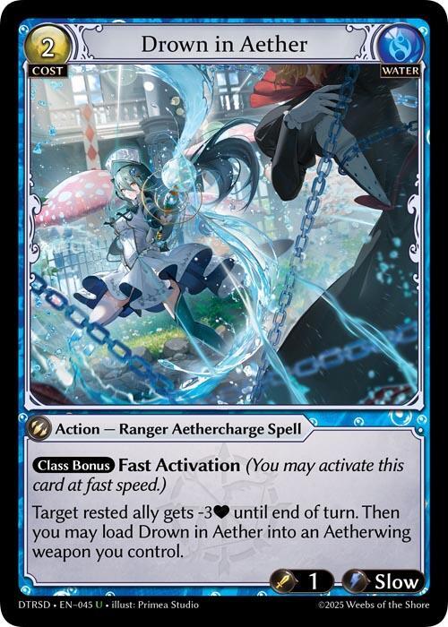 Drown in Aether 45 (Distorted Reflections Starter Decks)  | Good Games Adelaide SA