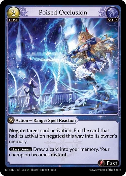 Poised Occlusion 52 (Distorted Reflections Starter Decks)  | Good Games Adelaide SA