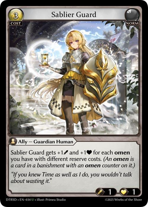 Sablier Guard 34 (Distorted Reflections Starter Decks)  | Good Games Adelaide SA