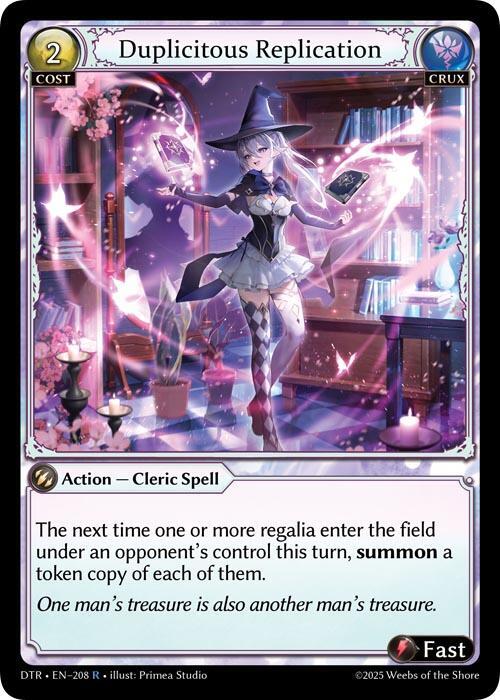 Duplicitous Replication 208 (Distorted Reflections)  - Foil | Good Games Adelaide SA