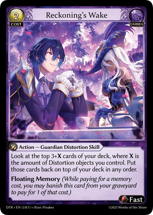 Reckonings Wake 218 (Distorted Reflections)  - Foil | Good Games Adelaide SA