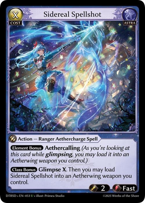 Sidereal Spellshot 53 (Distorted Reflections Starter Decks)  | Good Games Adelaide SA