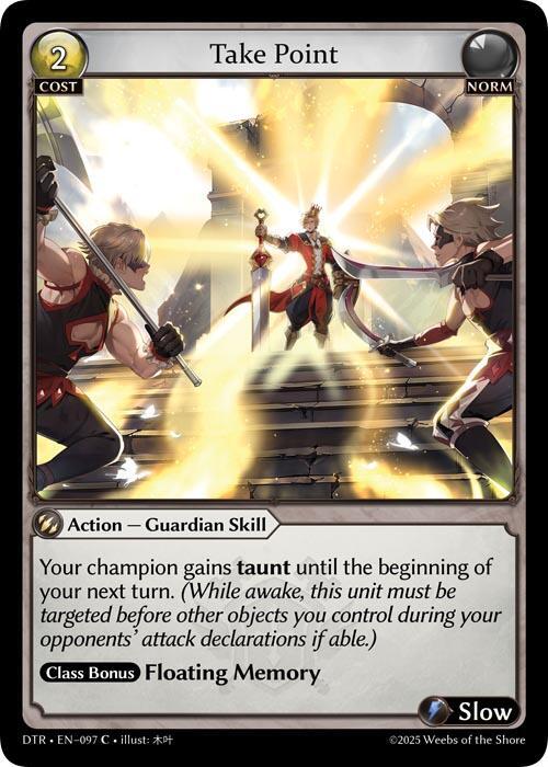 Take Point 097 (Distorted Reflections)  - Foil | Good Games Adelaide SA