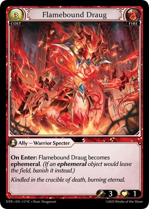 Flamebound Draug 117 (Distorted Reflections)  | Good Games Adelaide SA