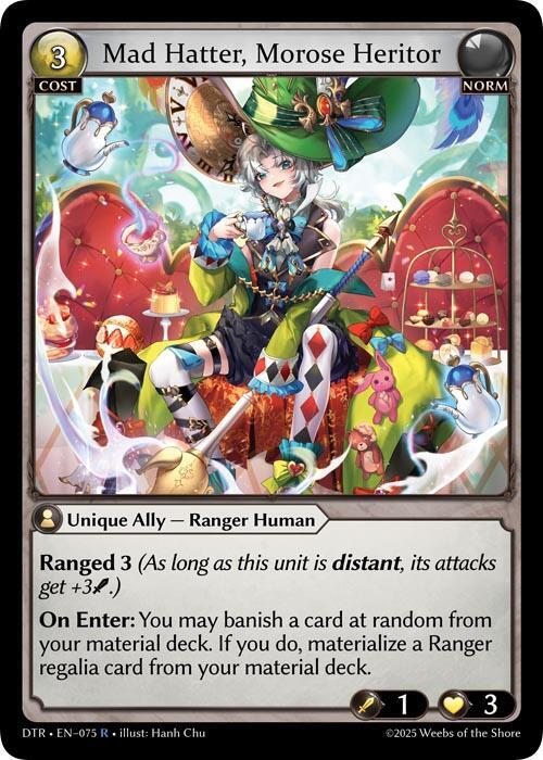 Mad Hatter Morose Heritor 075 (Distorted Reflections)  - Foil | Good Games Adelaide SA
