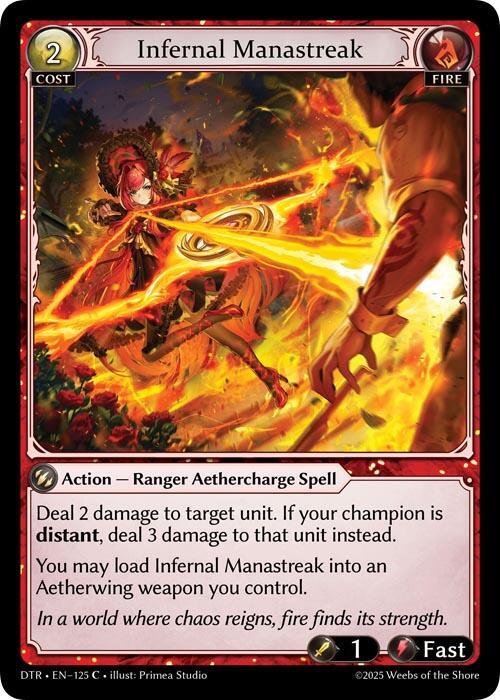 Infernal Manastreak 125 (Distorted Reflections)  - Foil | Good Games Adelaide SA
